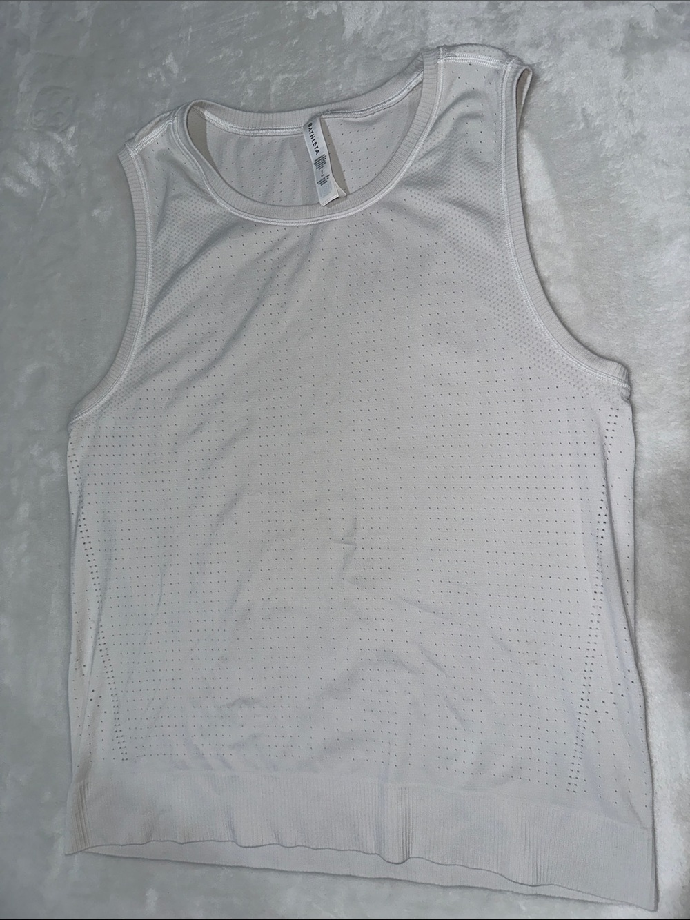 Athleta White In Motion Tank Sz S
